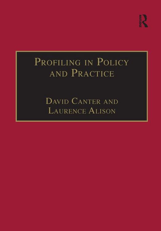 Produktbild: Profiling in Policy and Practice