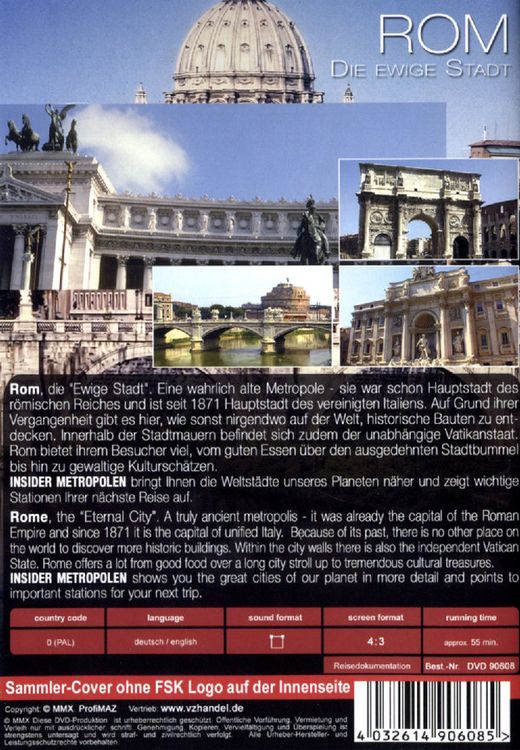 Produktbild: Insider Metropolen - Italien: Rom