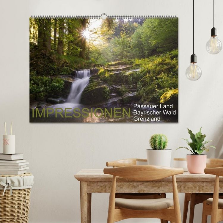 Produktbild: Impressionen Passauer Land, Bayrischer Wald, Grenzland (Wandkalender 2026 DIN A2 quer), CALVENDO Monatskalender