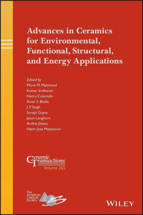 Produktbild: Advances in Ceramics for Environmental, Functional, Structural, and Energy Applications