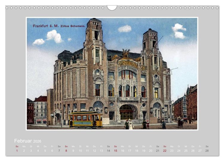 Produktbild: Es war einmal... in Frankfurt (Main) (Wandkalender 2026 DIN A3 quer), CALVENDO Monatskalender
