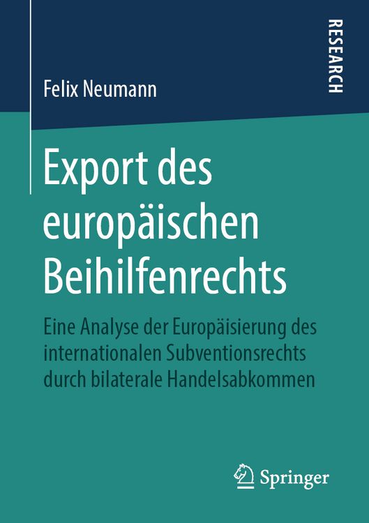 Produktbild: Export des europ&auml;ischen Beihilfenrechts
