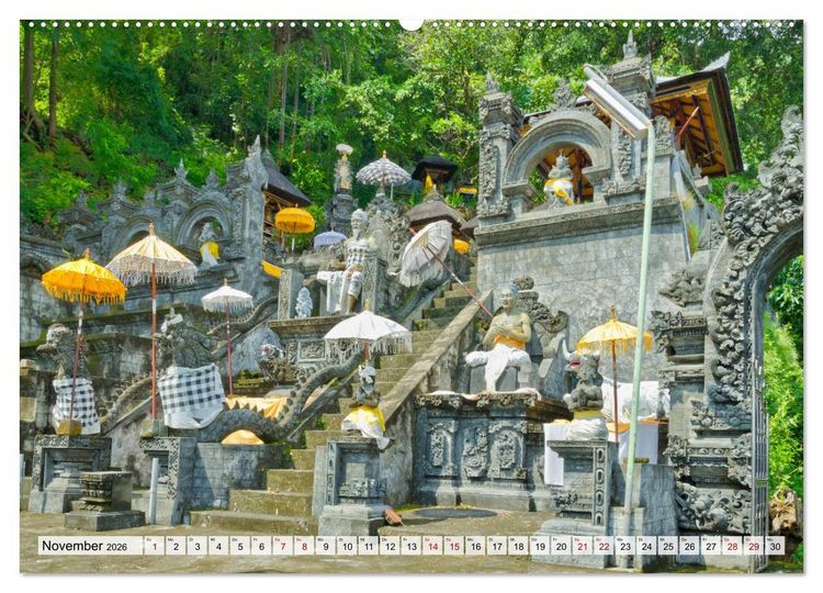 Produktbild: Sehnsucht nach Bali (hochwertiger Premium Wandkalender 2026 DIN A2 quer), Kunstdruck in Hochglanz