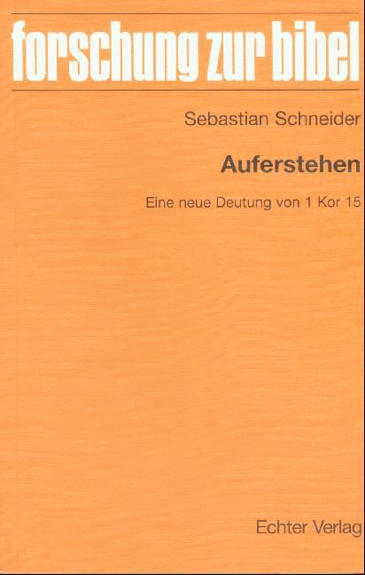 Produktbild: Schneider, S: Auferstehen