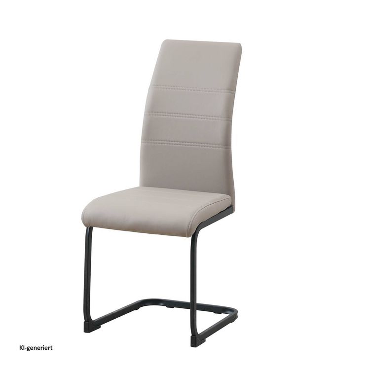 Produktbild: HTI-Living Schwingstuhl SallyP PU Freischwinger Esszimmerstuhl Kunstleder Schwarz
