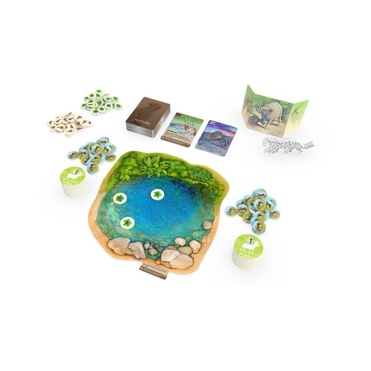 Produktbild: HABA 2014453001 - Nature, Spannendes &Ouml;kosystem-Spiel, Brett- und Kartenspiel, Strategiespiel