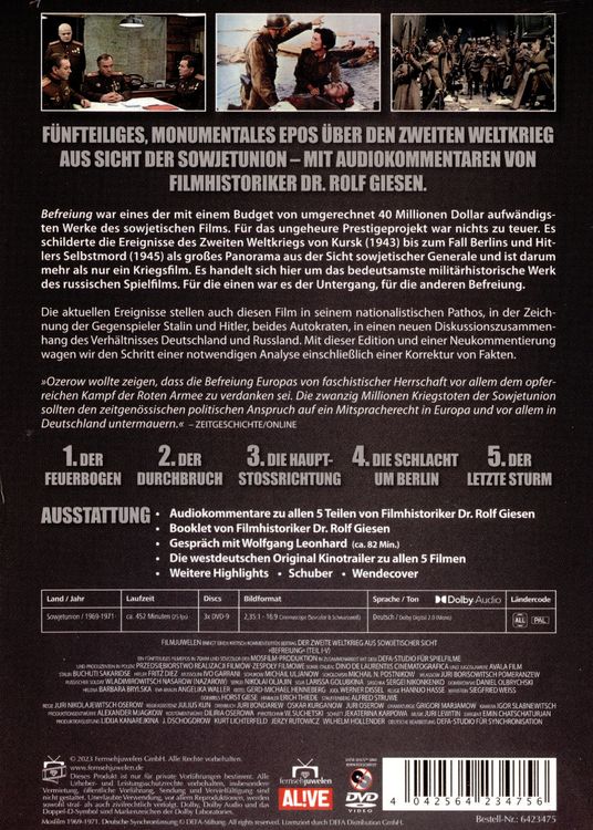 Produktbild: Befreiung (DEFA Filmjuwelen)