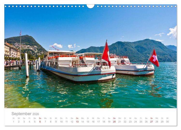 Produktbild: TESSIN Werner Dieterich (Wandkalender 2026 DIN A3 quer), CALVENDO Monatskalender