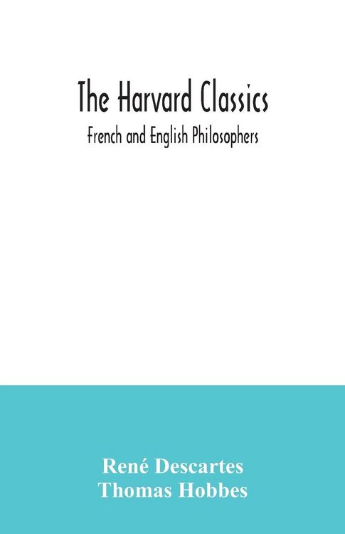Produktbild: The Harvard Classics; French and English Philosophers