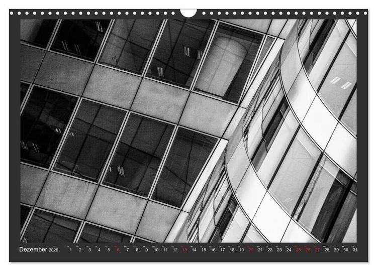 Produktbild: Architektur - Fassaden im Detail 2026 (Wandkalender 2026 DIN A3 quer), CALVENDO Monatskalender