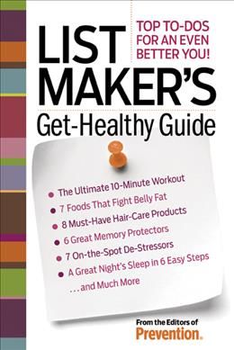 Produktbild: List Maker's Get-Healthy Guide: Top To-Dos for an Even Better You!