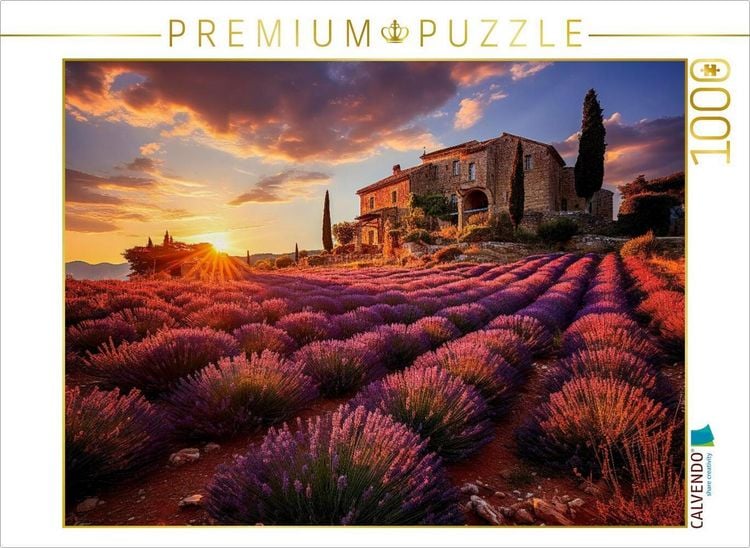 Produktbild: CALVENDO Puzzle Provence | 1000 Teile Lege-Gr&ouml;&szlig;e 64x48cm Foto-Puzzle f&uuml;r gl&uuml;ckliche Stunden