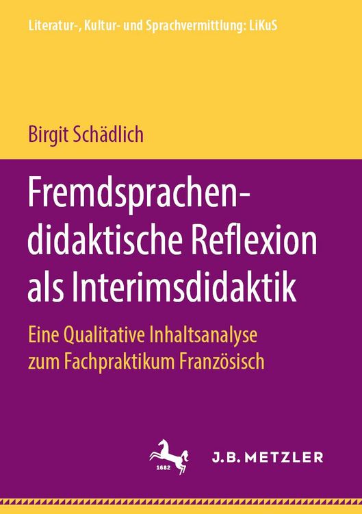 Produktbild: Fremdsprachendidaktische Reflexion als Interimsdidaktik