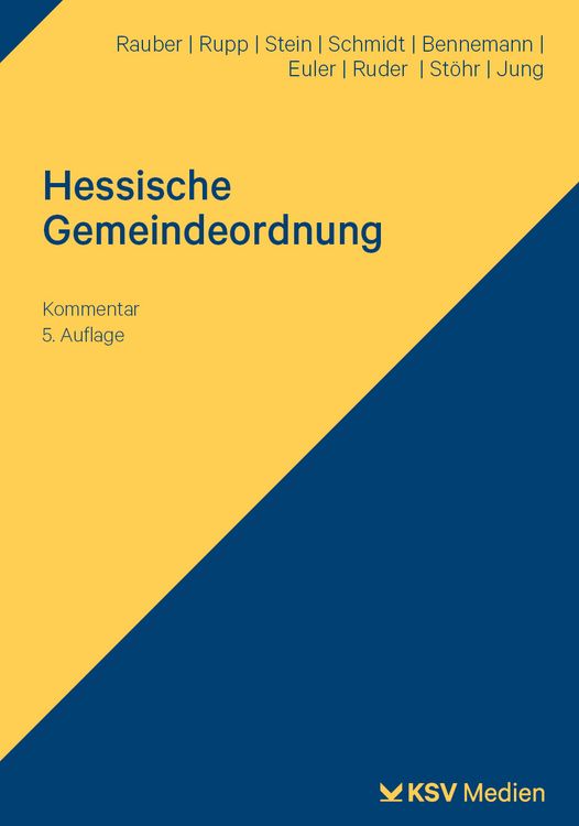 Produktbild: Hessische Gemeindeordnung (HGO)