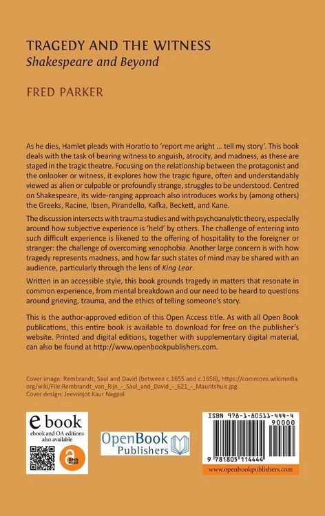 Produktbild: Tragedy and the Witness