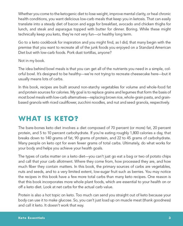 Produktbild: Keto Bowls