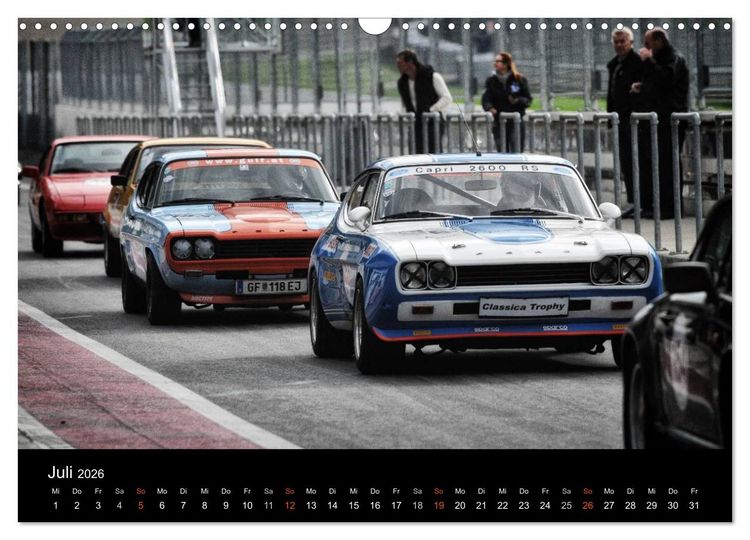 Produktbild: Raceday (Wandkalender 2026 DIN A3 quer), CALVENDO Monatskalender