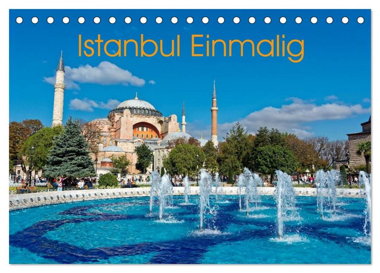 Produktbild: Istanbul Einmalig (Tischkalender 2026 DIN A5 quer), CALVENDO Monatskalender