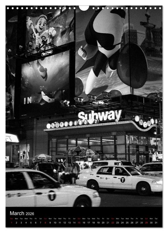 Produktbild: New York City (Wall Calendar 2026 DIN A3 portrait), CALVENDO 12 Month Wall Calendar