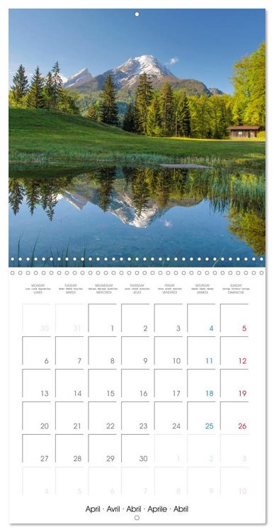 Produktbild: Fascinating Bavaria (Wall Calendar 2026 12 &times; 12 Inch) CALVENDO 12 Month Wall Calendar