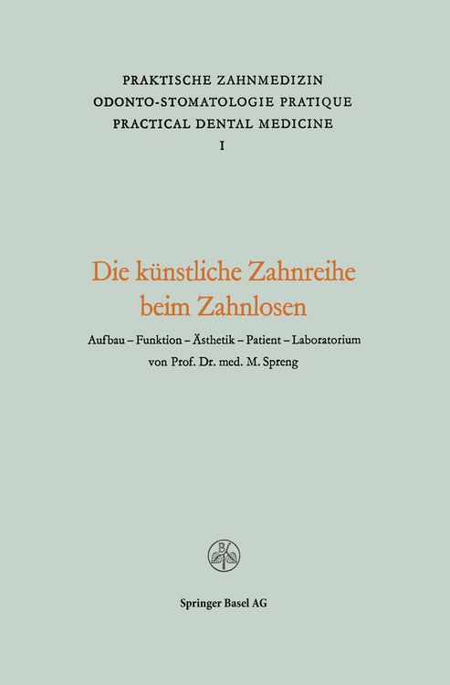 Produktbild: Die K&uuml;nstliche Zahnreihe beim Zahnlosen