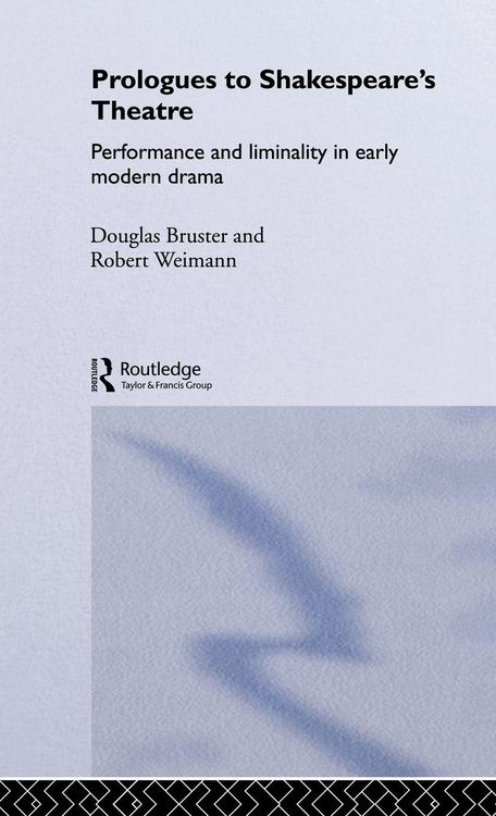 Produktbild: Prologues to Shakespeare's Theatre