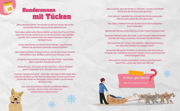 Produktbild: Checker Tobi: Das Adventskalender-Buch: Der X-mas-Check &ndash; Expedition Erde