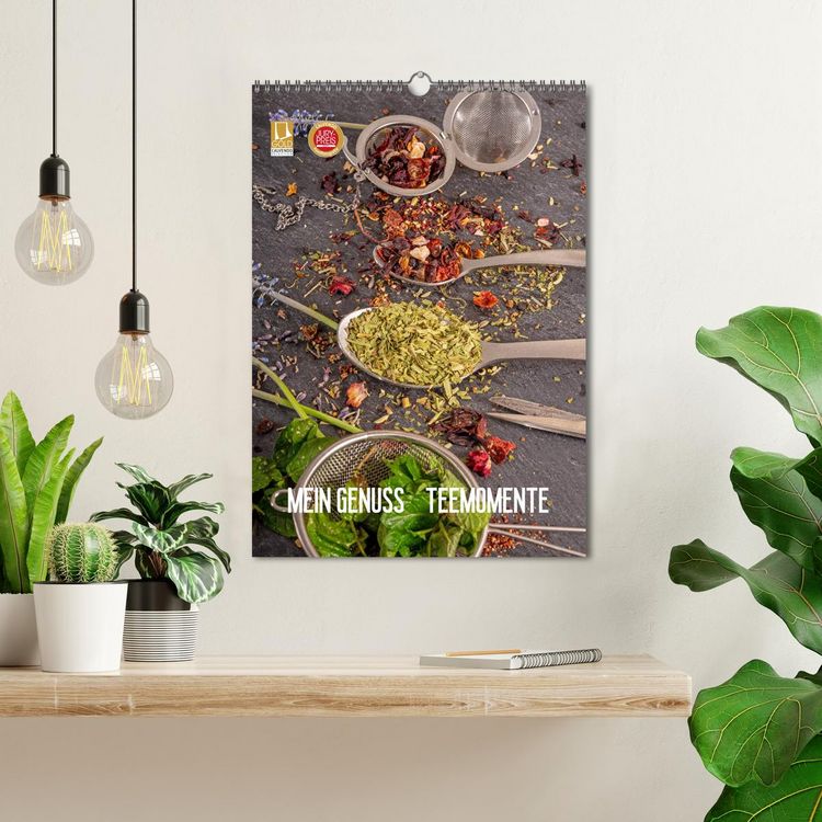 Produktbild: Mein Genuss Teemomente (Wandkalender 2026 DIN A3 hoch), CALVENDO Monatskalender