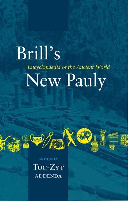 Produktbild: Brill's New Pauly, Antiquity, Volume 15 (Tuc-Zyt)