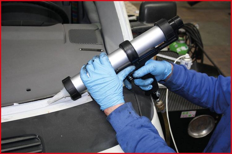 Produktbild: Druckluft-Kartuschen-Pistole 310 ml KS Tools 515.1975