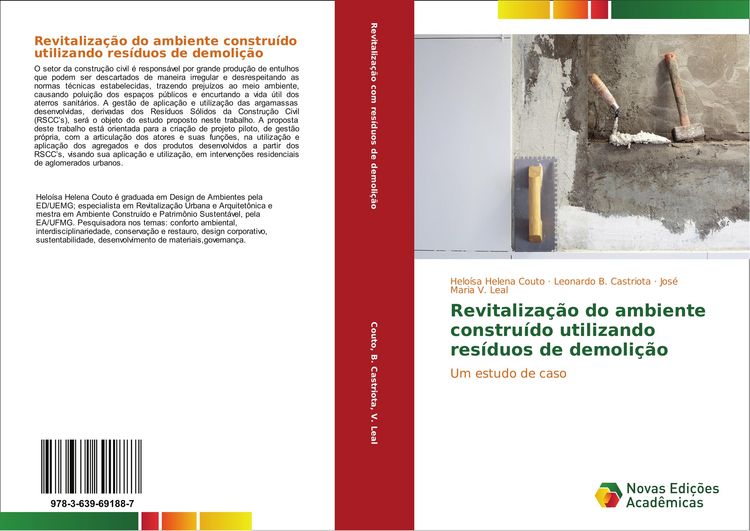 Produktbild: Revitaliza&ccedil;&atilde;o do ambiente constru&iacute;do utilizando res&iacute;duos de demoli&ccedil;&atilde;o