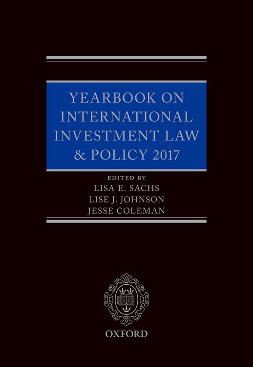 Produktbild: Yearbook on International Investment Law & Policy 2017