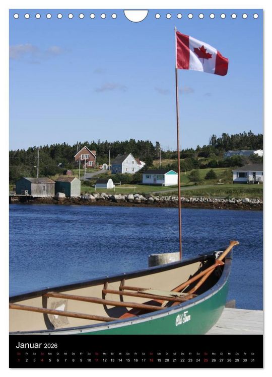 Produktbild: Kanada - Die Provinz Nova Scotia (Wandkalender 2026 DIN A4 hoch), CALVENDO Monatskalender