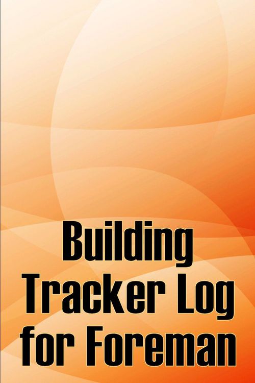 Produktbild: Building Tracker Log for Foreman