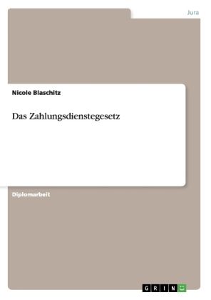 Produktbild: Das Zahlungsdienstegesetz