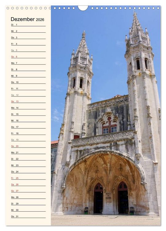 Produktbild: Portugal (Wandkalender 2026 DIN A3 hoch), CALVENDO Monatskalender