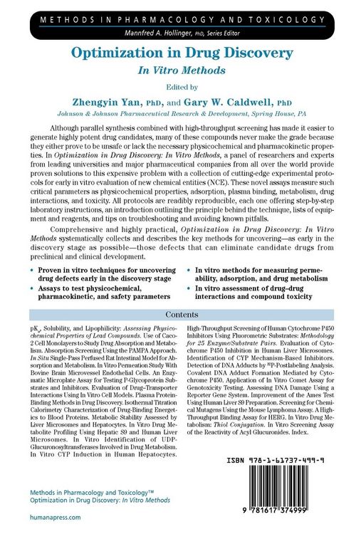 Produktbild: Optimization in Drug Discovery
