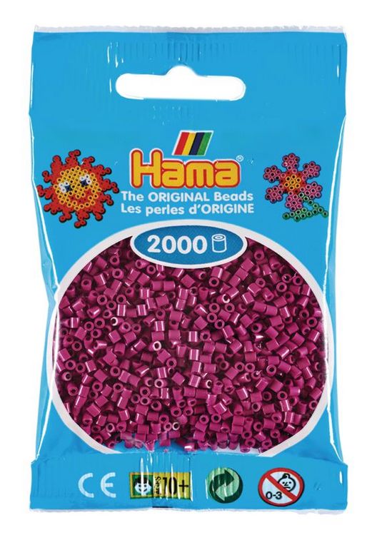 Produktbild: Mini-Perlen, 2000St. Pflaume