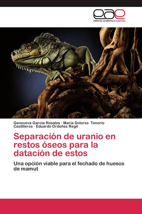 Produktbild: Separaci&oacute;n de uranio en restos &oacute;seos para la dataci&oacute;n de estos