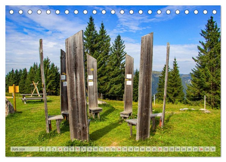 Produktbild: Ru&szlig;bach am Pass Gsch&uuml;tt (Tischkalender 2026 DIN A5 quer), CALVENDO Monatskalender