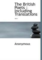 Produktbild: The British Poets: Including Translations ..