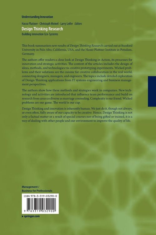 Produktbild: Design Thinking Research
