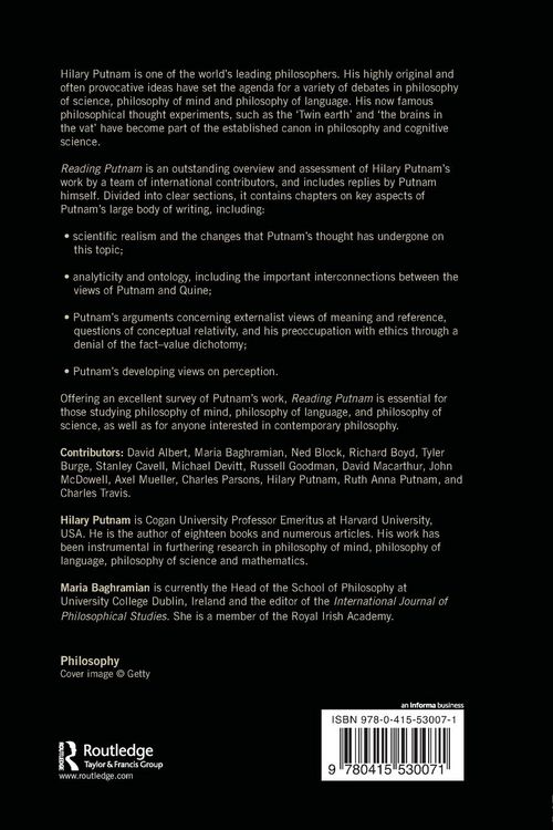 Produktbild: Reading Putnam