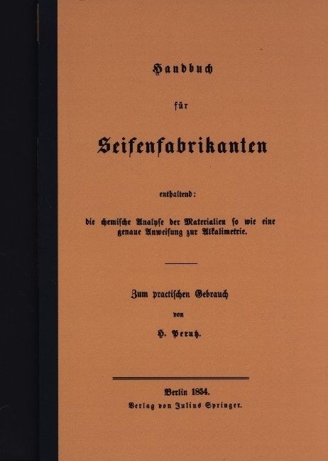 Produktbild: Handbuch f&uuml;r Seifenfabrikanten