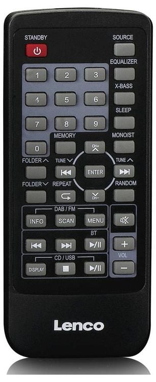 Produktbild: Lenco SCD-720SI Tragbarer CD-Player Silber