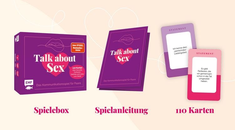Produktbild: Kartenspiel: Talk about Sex &ndash; Das Kommunikationsspiel f&uuml;r Paare