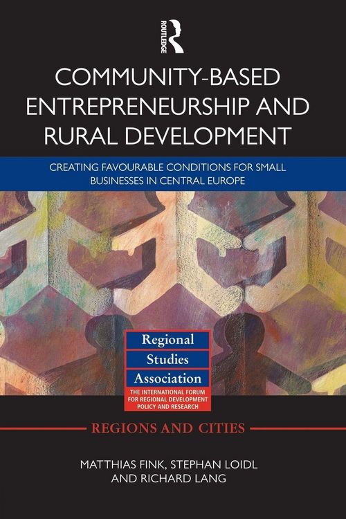 Produktbild: Community-based Entrepreneurship and Rural Development