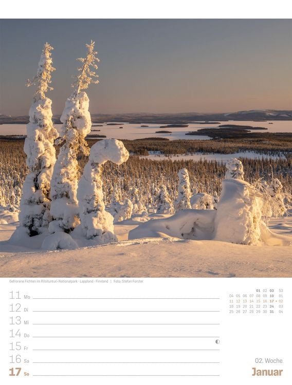 Produktbild: Planet Erde Wochenplaner Kalender 2027 | Landschaften der Welt