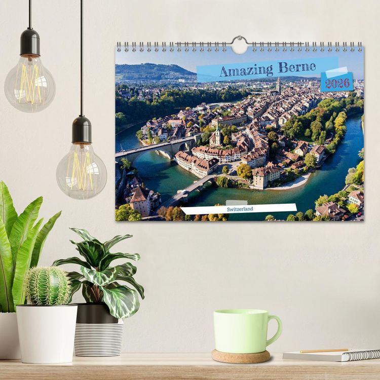 Produktbild: Amazing Berne - Switzerland (Wall Calendar 2026 DIN A4 landscape), CALVENDO 12 Month Wall Calendar
