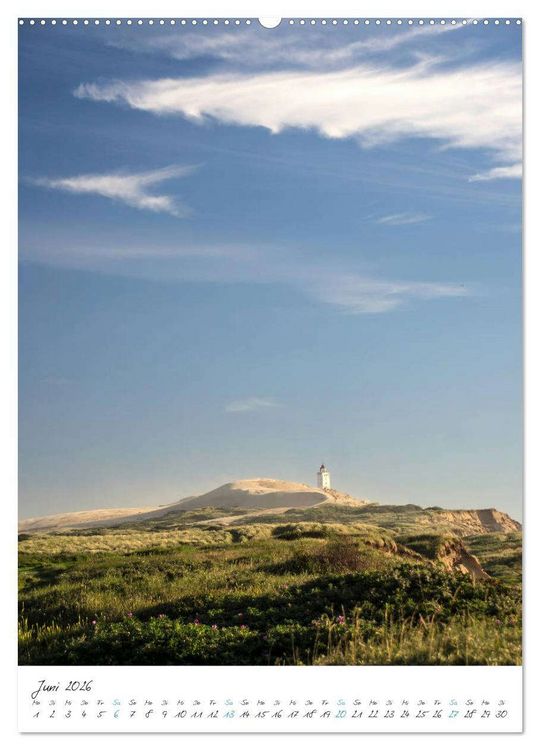 Produktbild: J&uuml;tlands Nordsee (Wandkalender 2026 DIN A2 hoch), CALVENDO Monatskalender